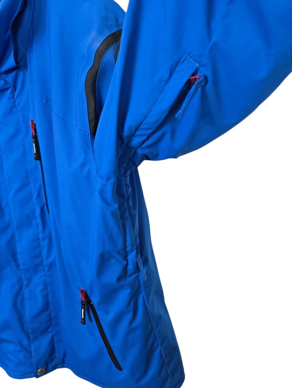 Descente Insulated Technical Ski Jacket Cobalt Blue Black Men’s XL - Picture 3 of 14